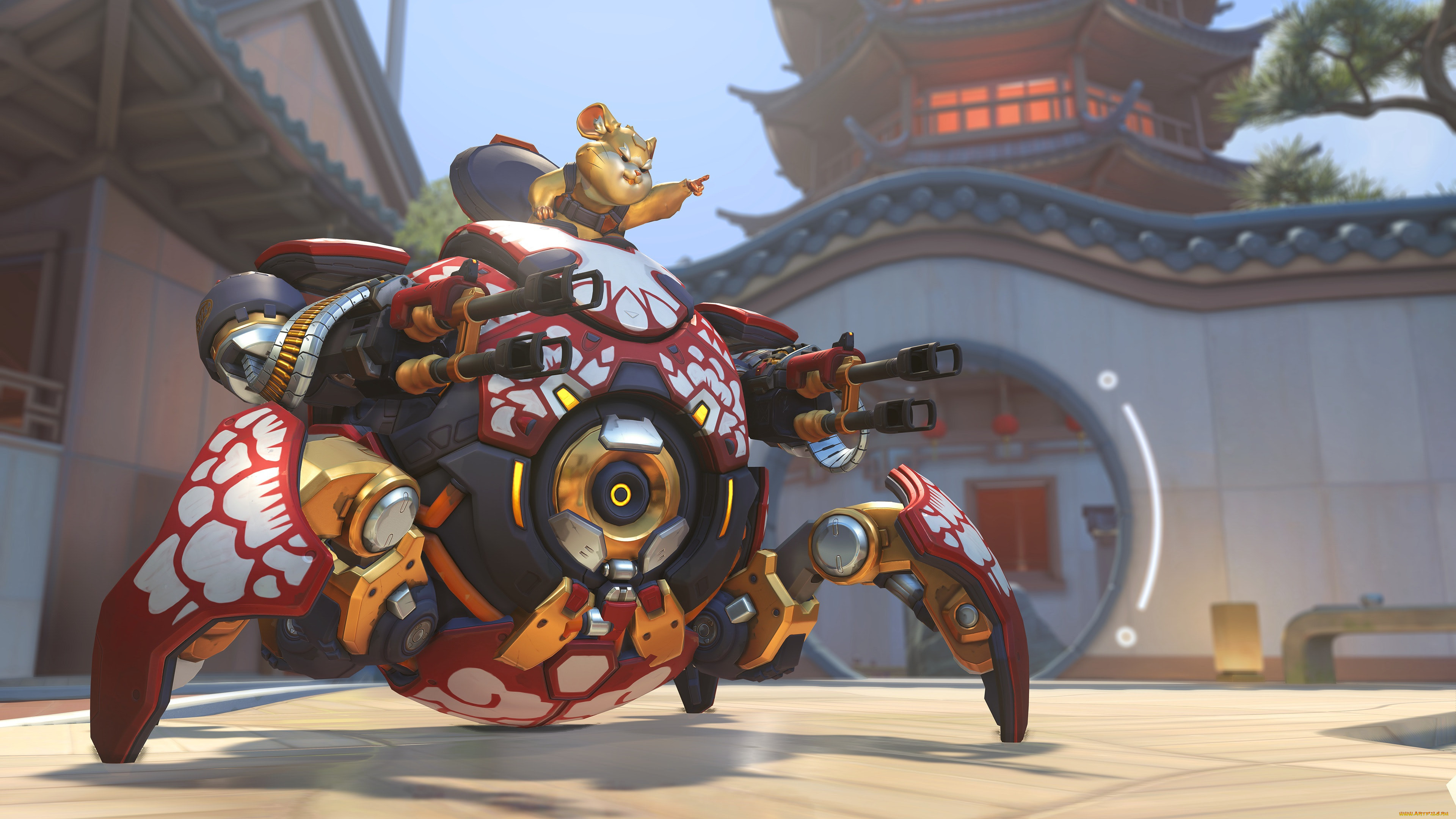  , overwatch, wrecking, ball, , 